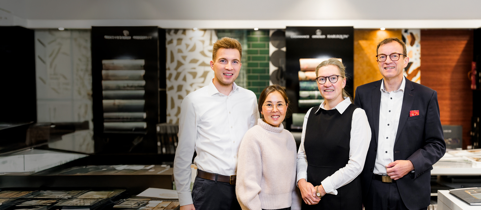 Foto der Geschäftsleitung von Schäfer Tapeten