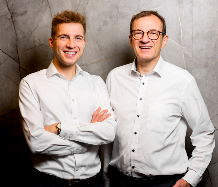 Foto der Geschäftsleitung von Schäfer Tapeten