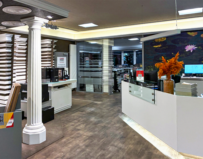 Schäfer Tapeten Eingangsbereich