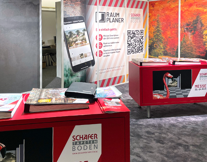 Schäfer Tapeten Messestand